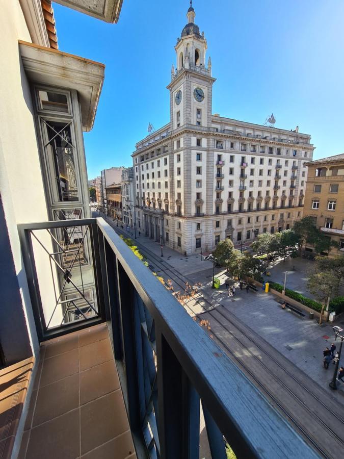 Dos Torres Atico Duplex - Centrico Con Vistas A La Ciudad Appartement Zaragoza Buitenkant foto